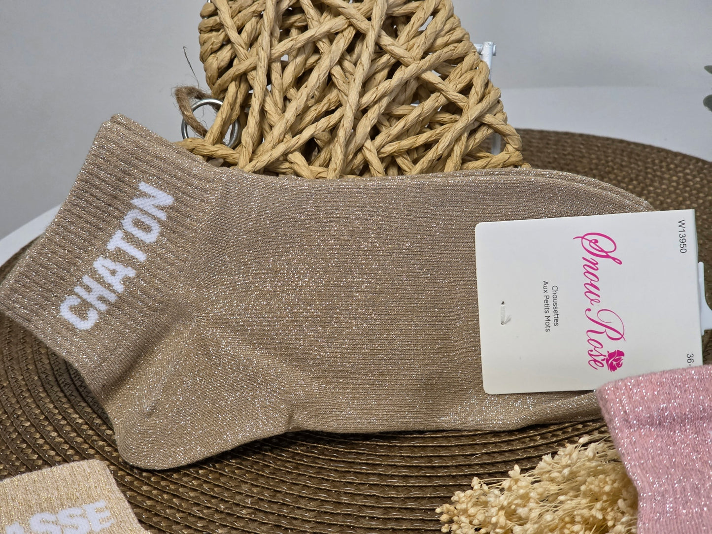 Diva Glitter Socks Trio Set