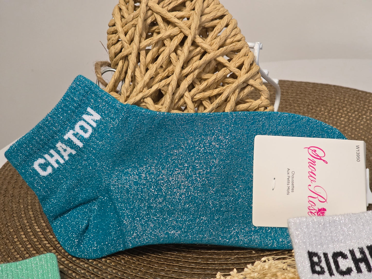 Bichette Glittery Socks Trio Box Set