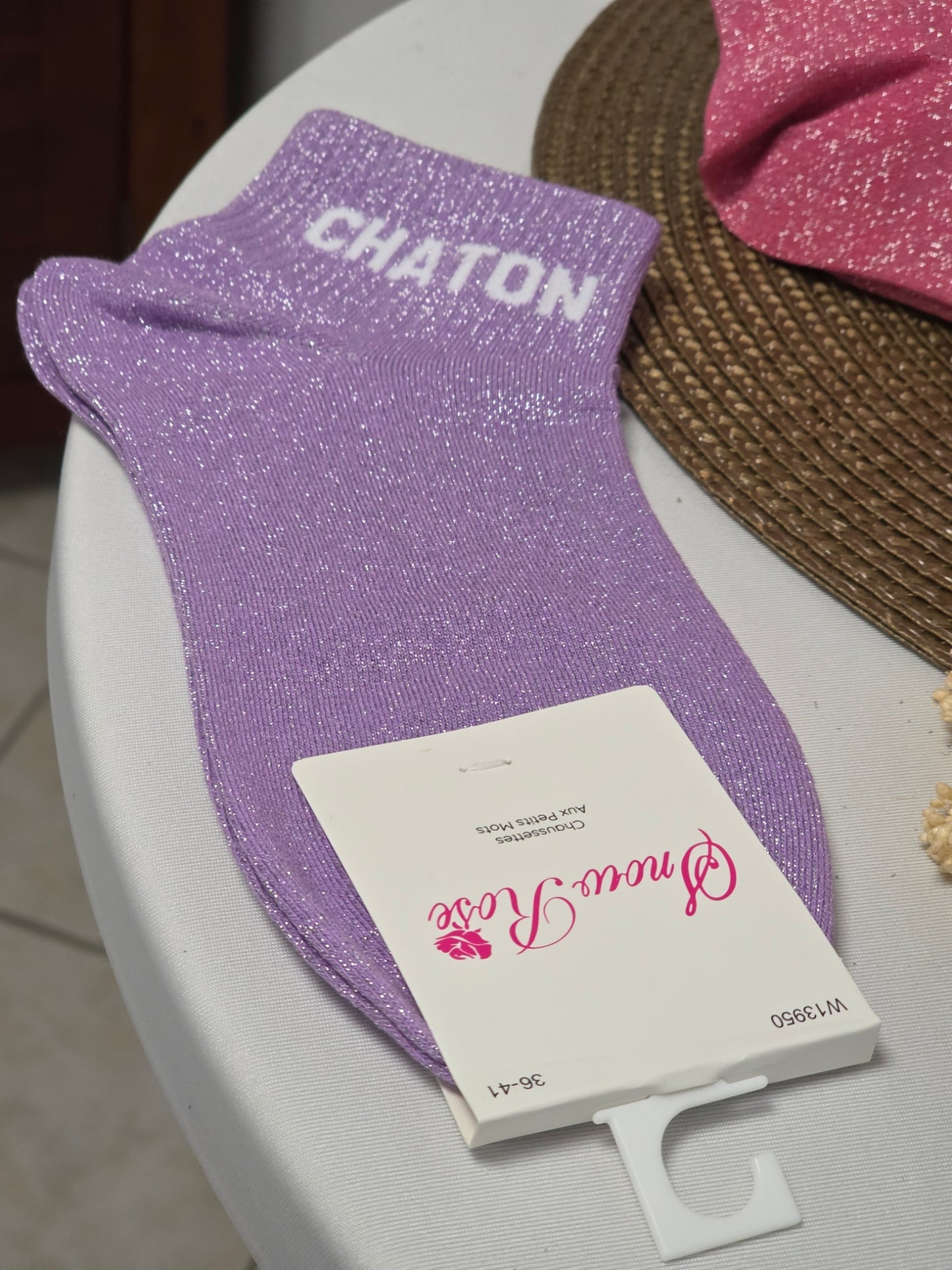 Jolie Glittery Socks Trio Set