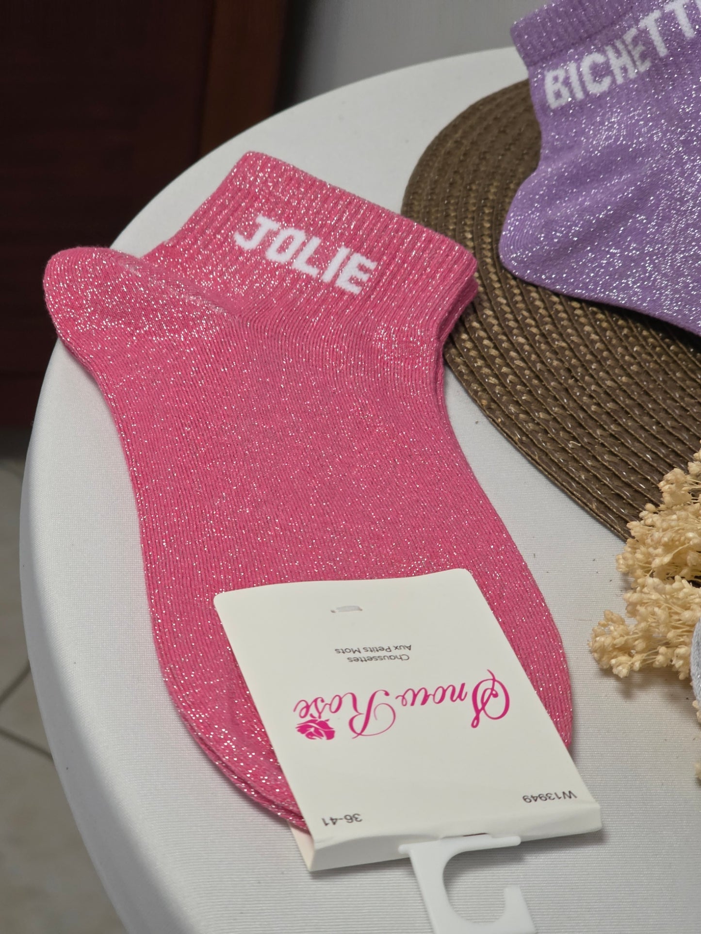 Kitten Glitter Socks Trio Set