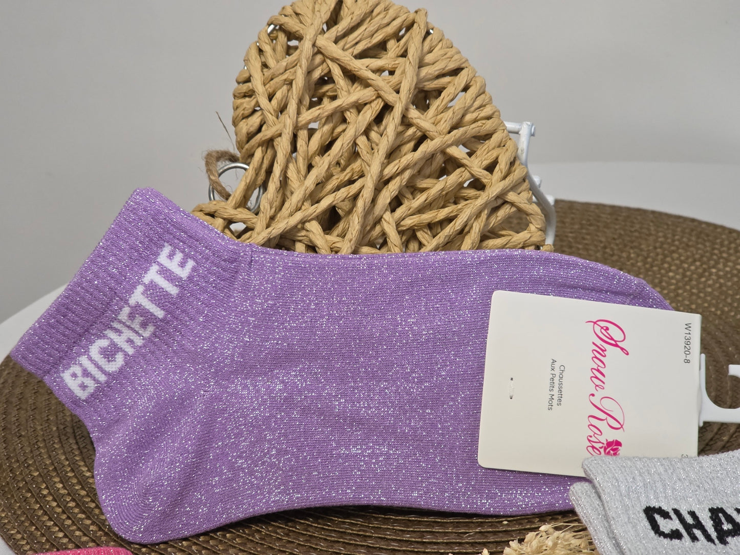 Kitten Glitter Socks Trio Set