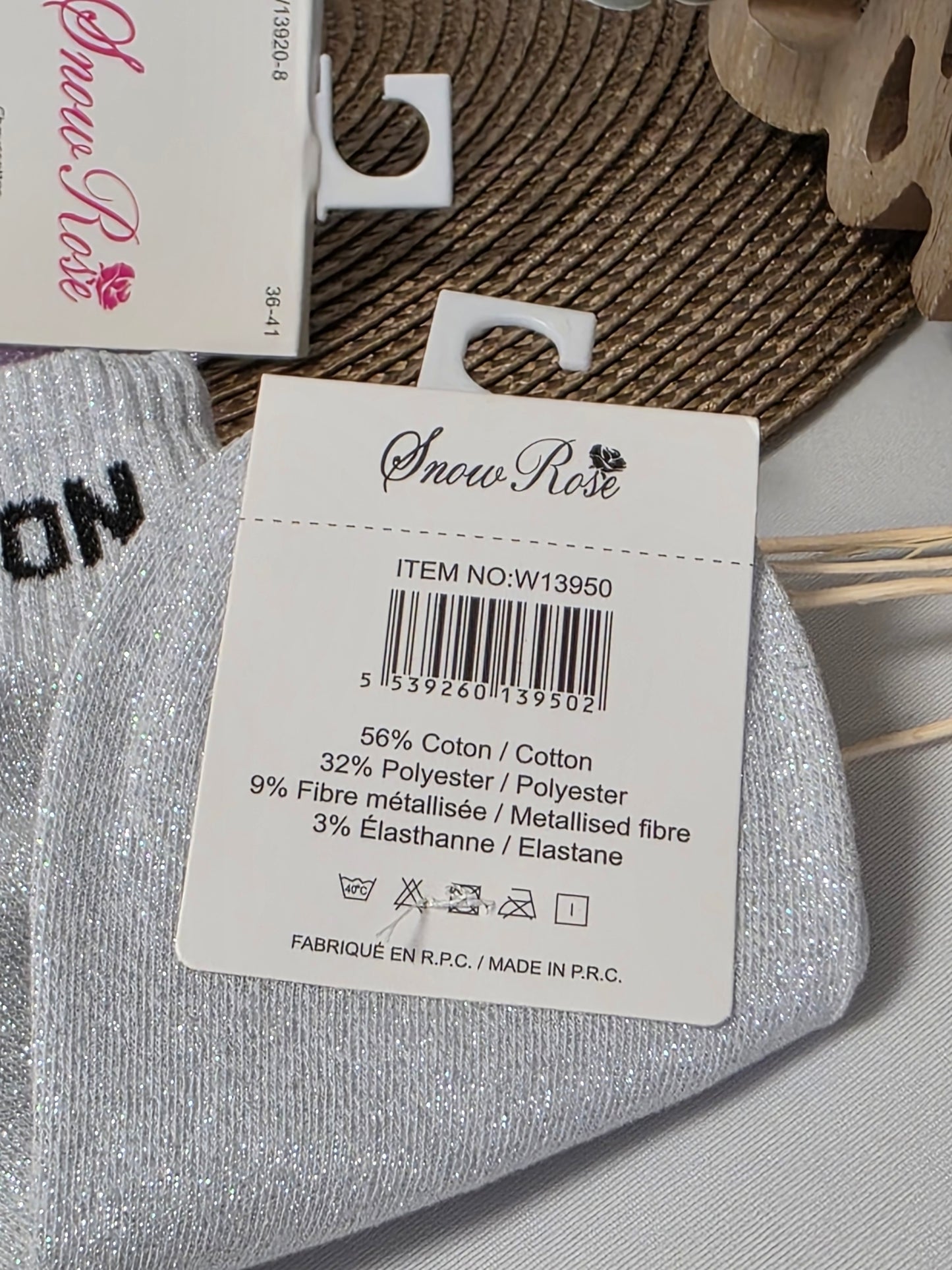 Coffret Trio Socquettes Pailletées Chaton