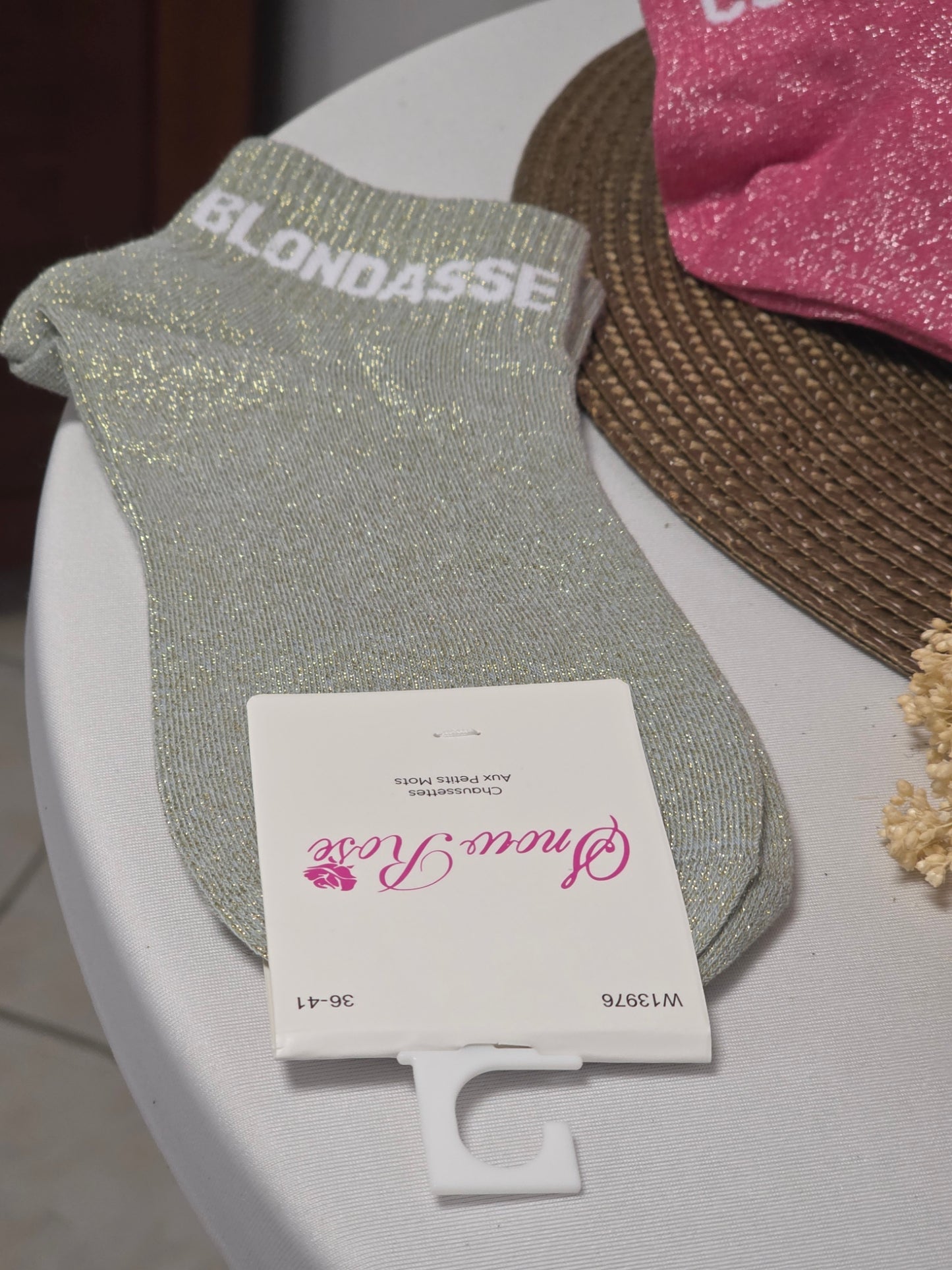 Coffret Trio Socquettes Pailletées Chaton