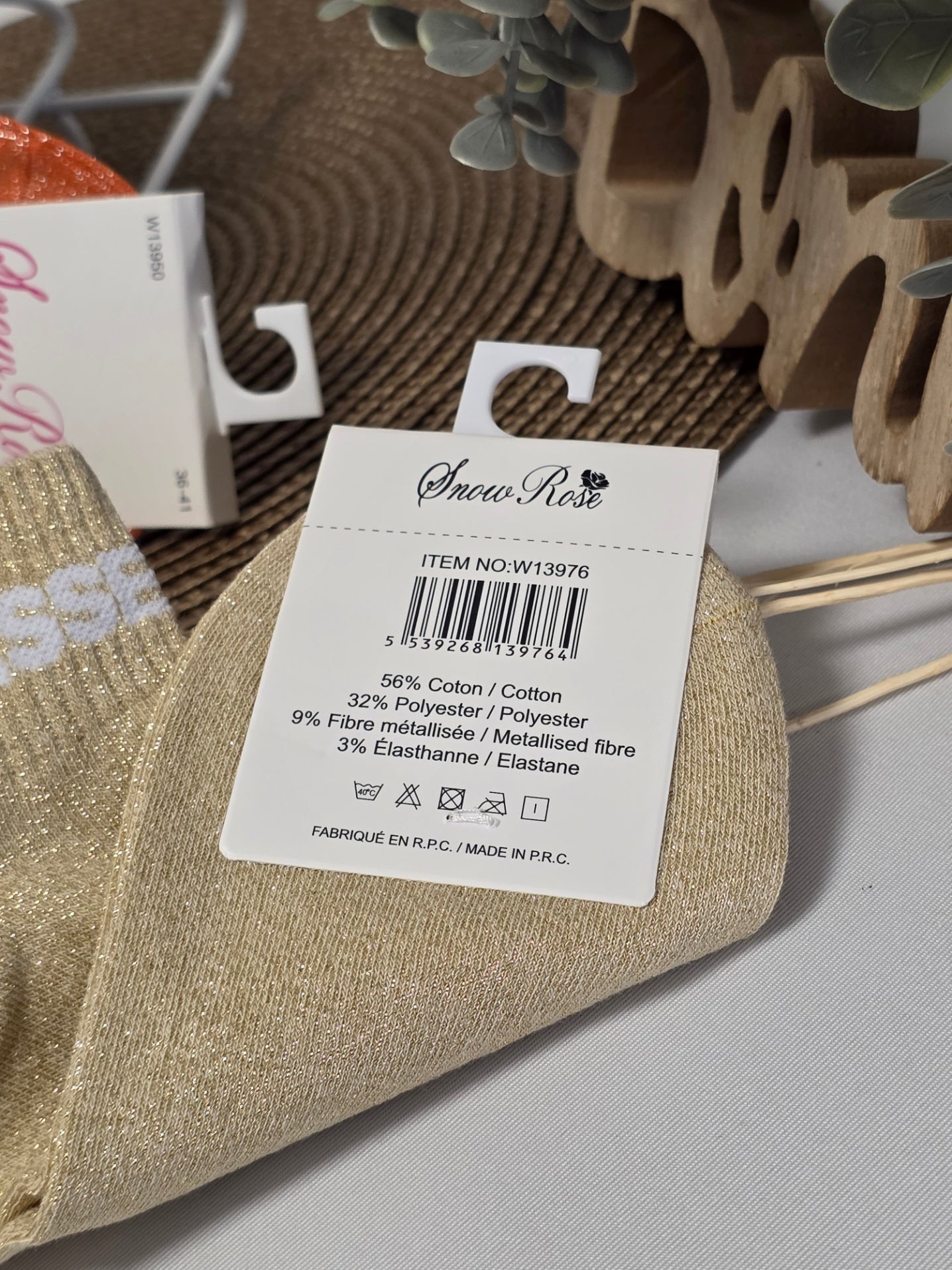 Blondasse Glittery Socks Trio Set