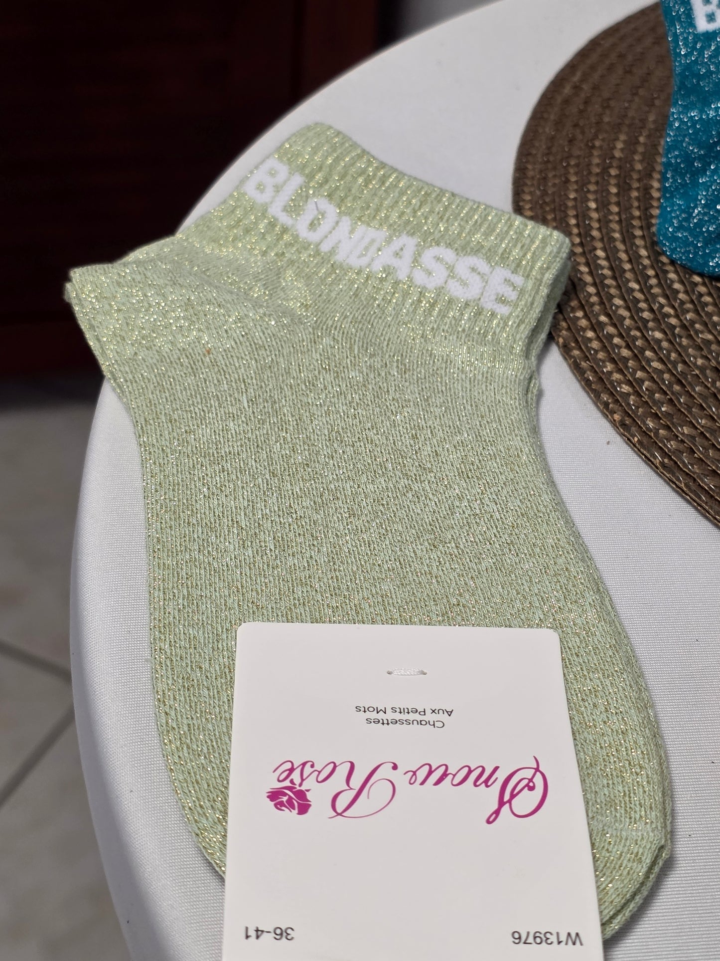 Blondasse Glittery Socks Trio Set