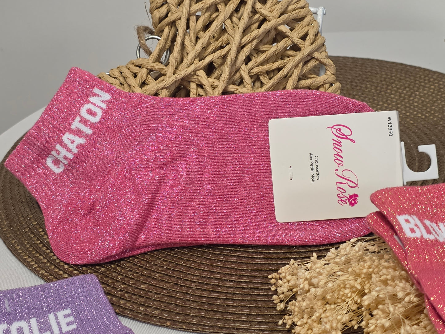 Coffret Trio Scoquettes Pailletées Blondasse