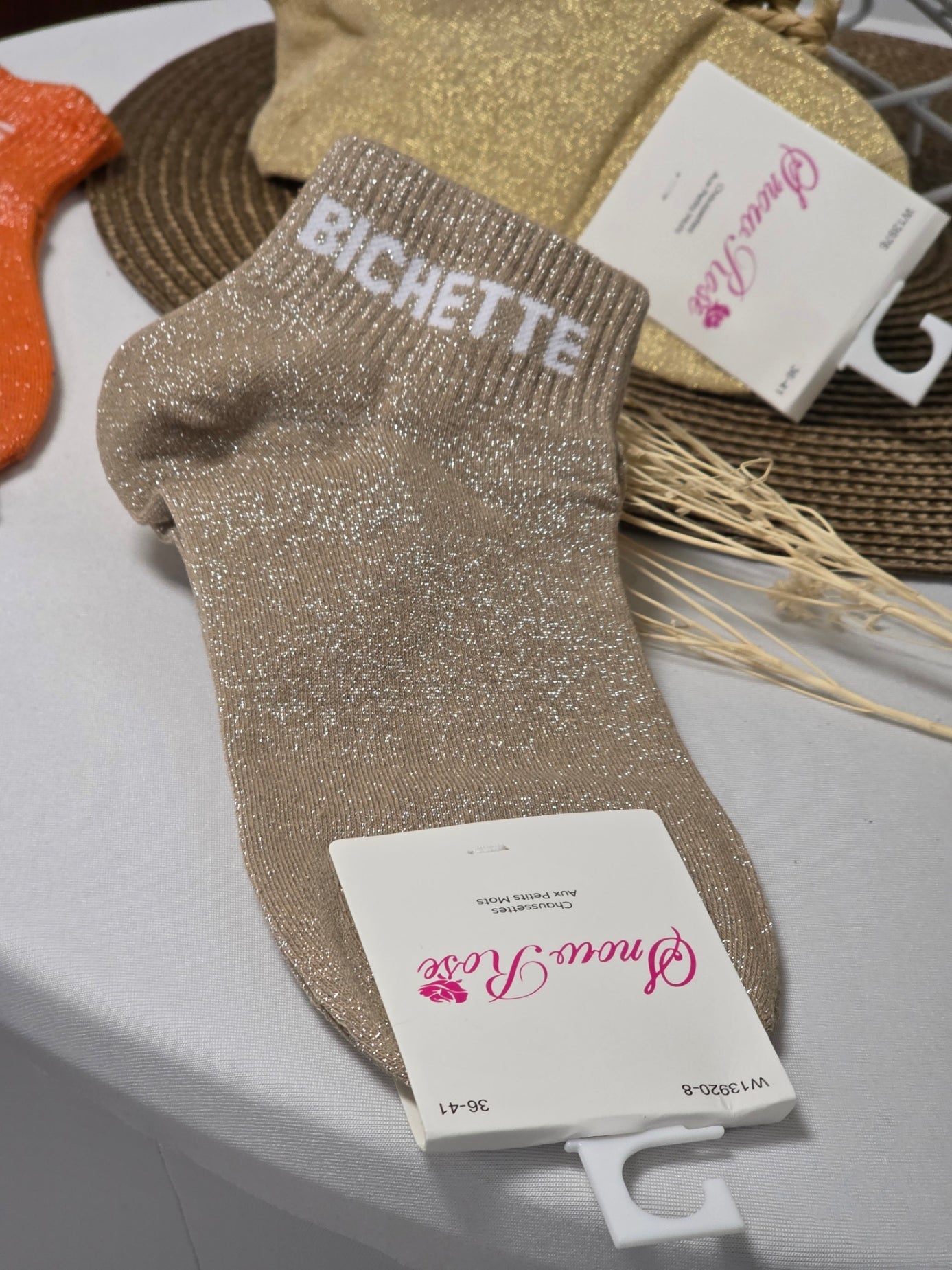 Coffret Trio Socquettes Pailletées Bichette