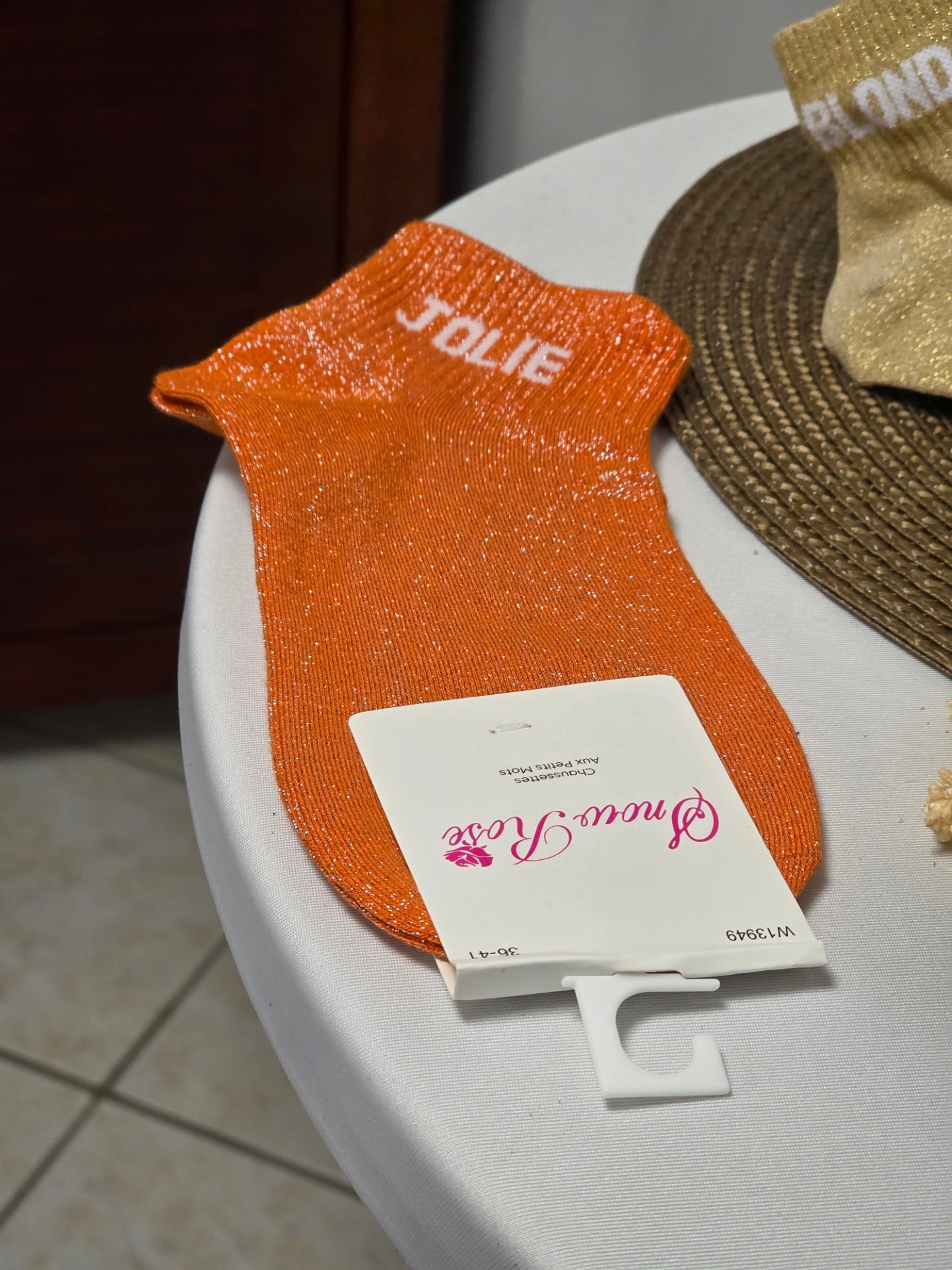 Coffret Trio Socquettes Pailletées Bichette