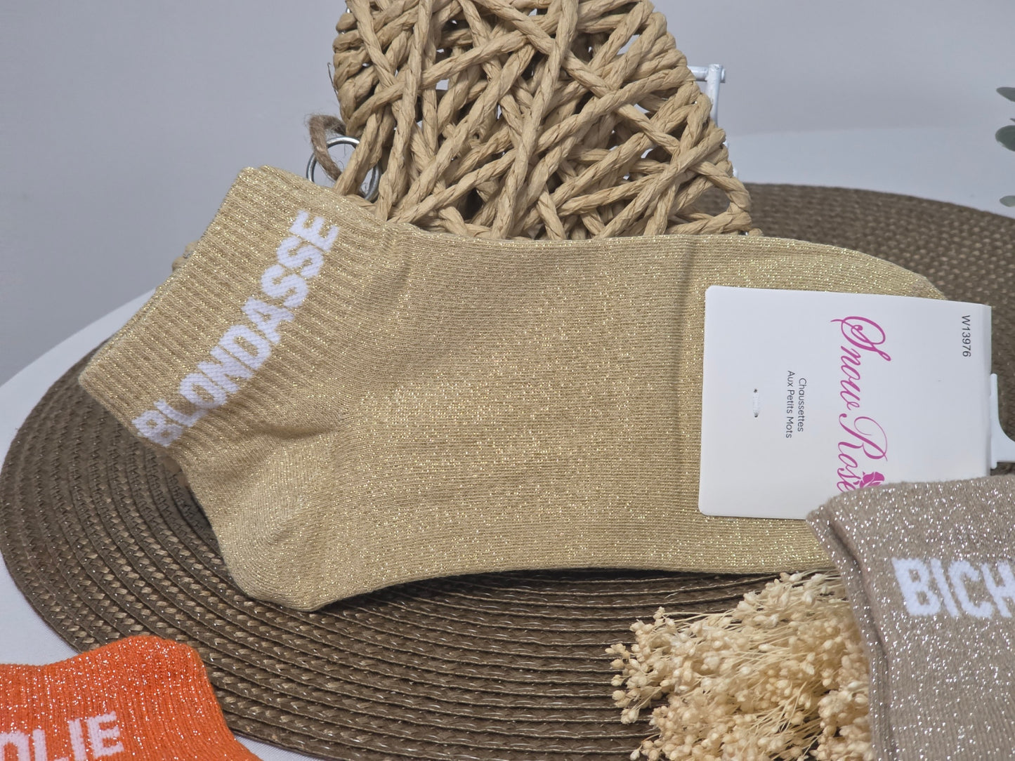 Coffret Trio Socquettes Pailletées Bichette