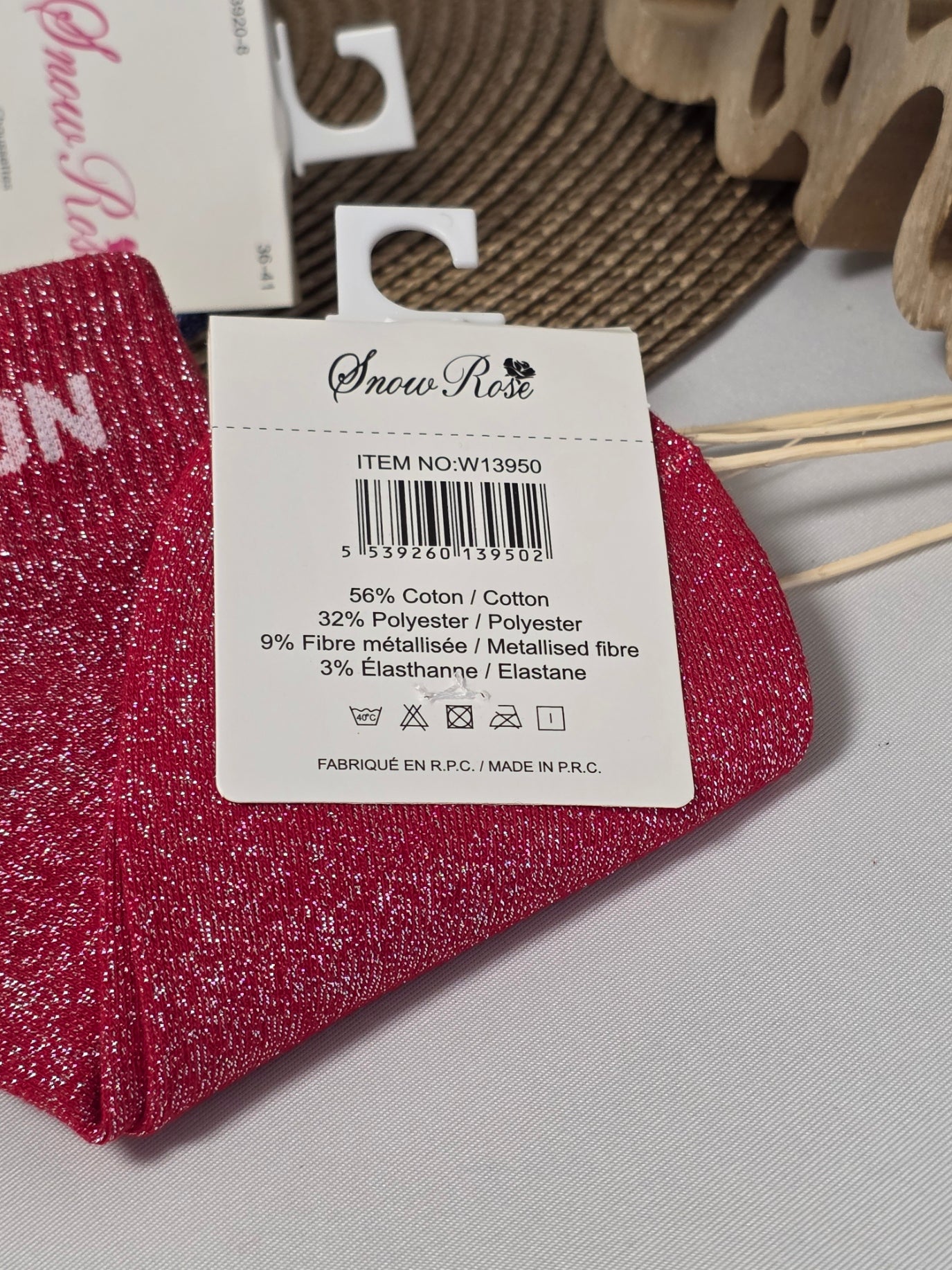 Kitten Glitter Socks Trio Set