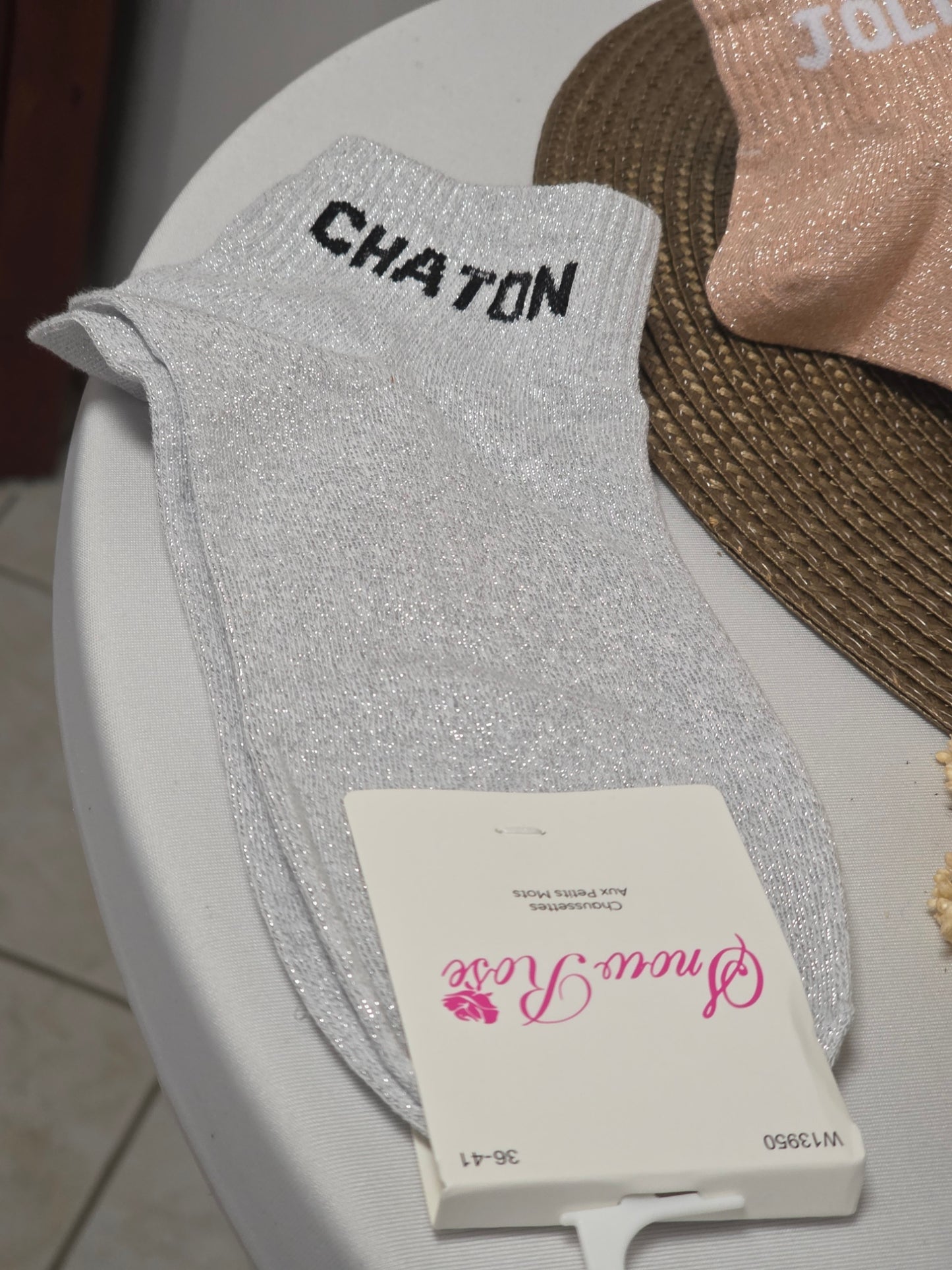 Blondasse Glittery Socks Trio Set