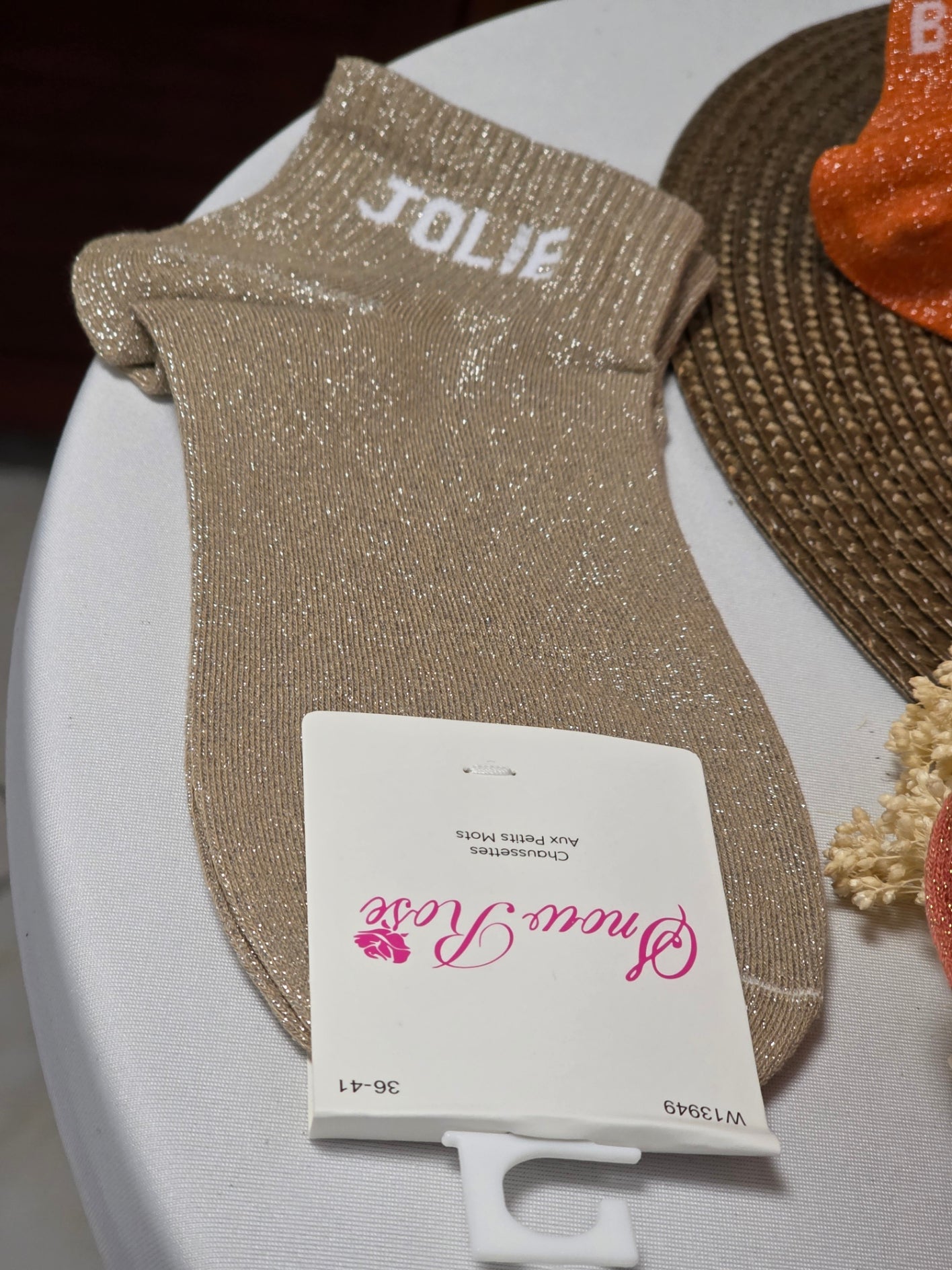 Blondasse Glittery Socks Trio Set