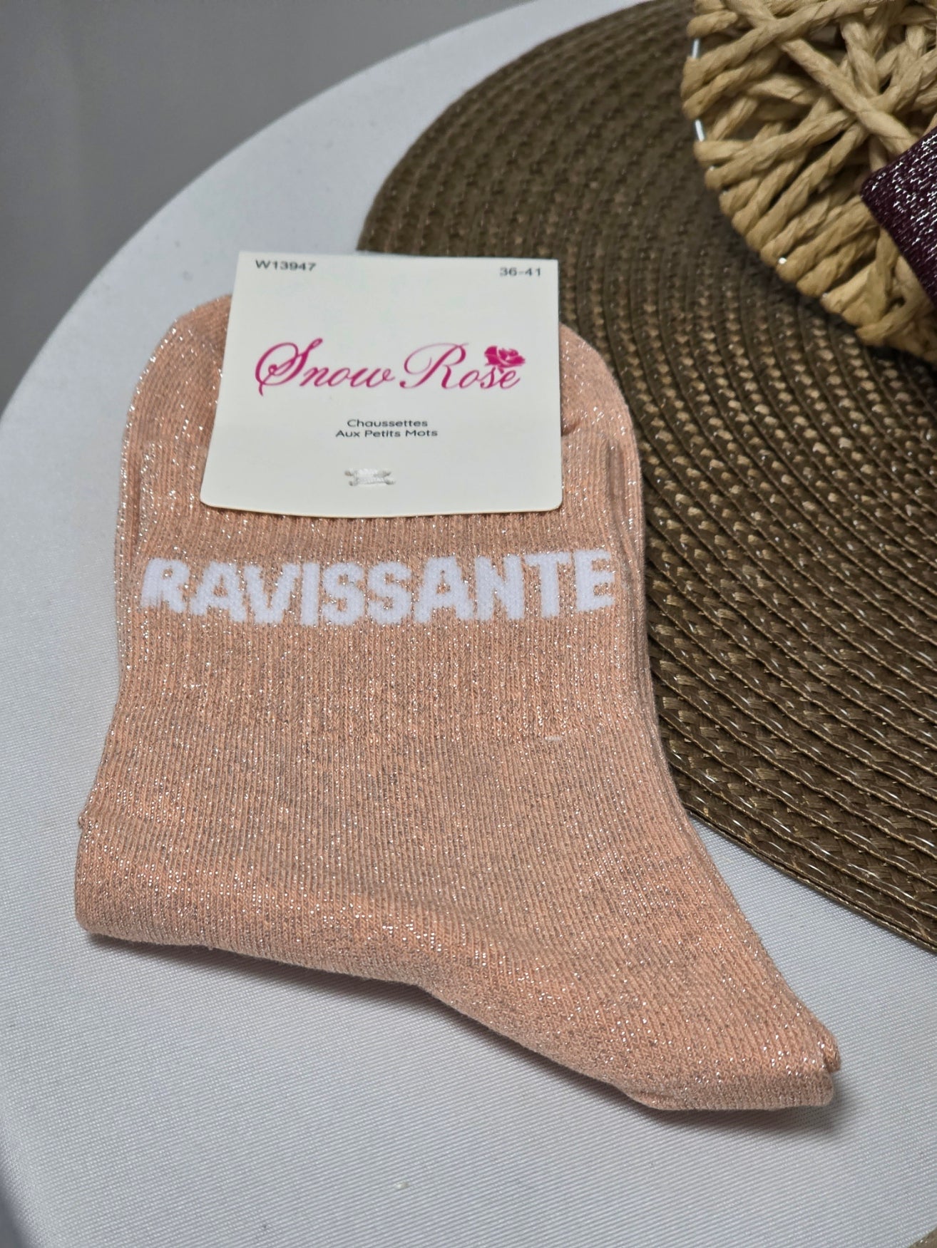 Granny Love Glitter Socks Trio Set
