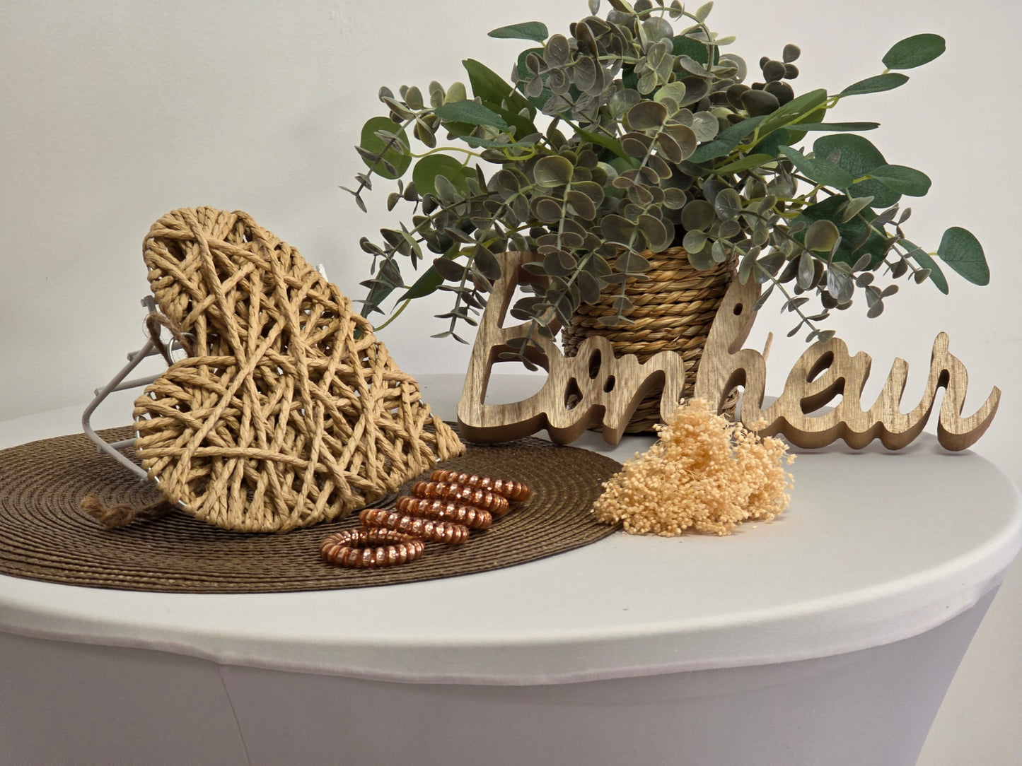 Les Elastiques Spirales - Lots de 5 Elastiques Cuivré