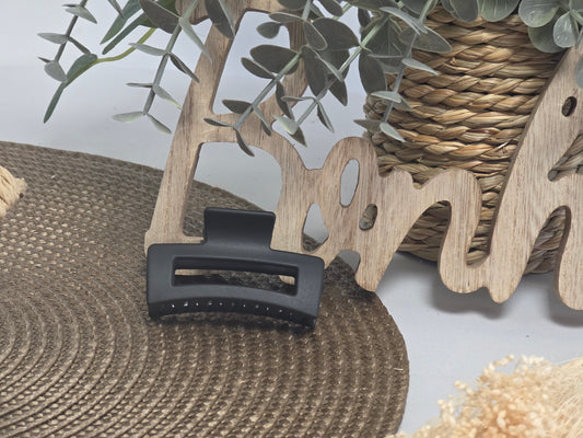 Petite Pince à Cheveux Skincard Noir