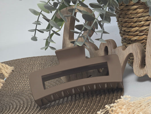 Grande Pince à Cheveux Skincard Choco