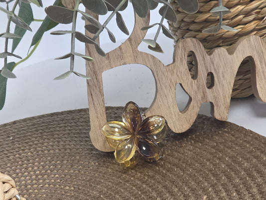 Petite Pince à Fleur Jaune Noir