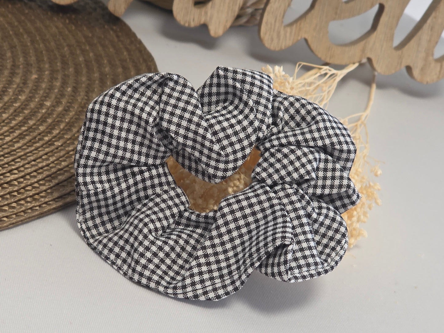 Chouchou Vichy Noir Blanc