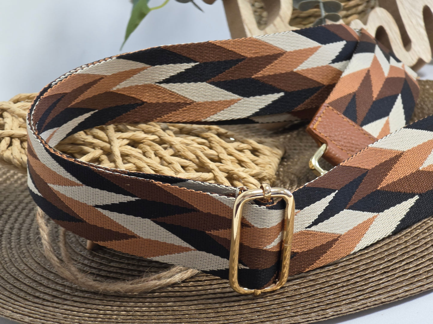 Bandoulière de Sac Camel Marron - N°7
