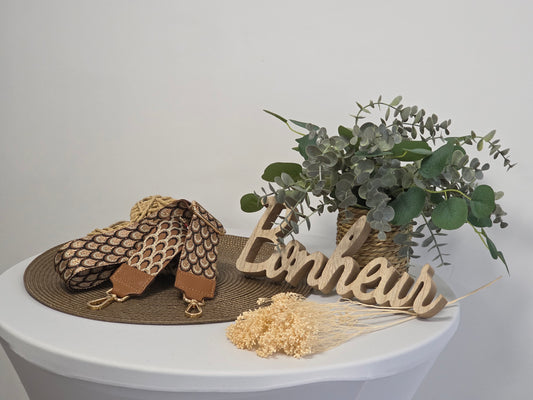 Bandoulière de Sac Camel Clair - N°9