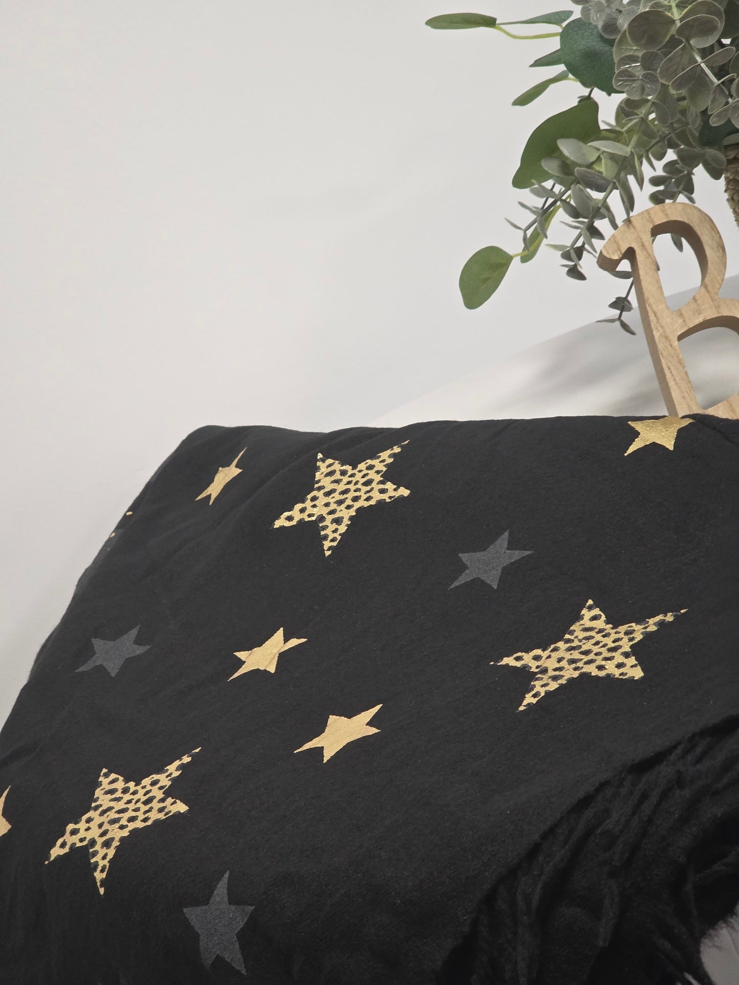 Echarpe Carrée Tendance Multiface Noir