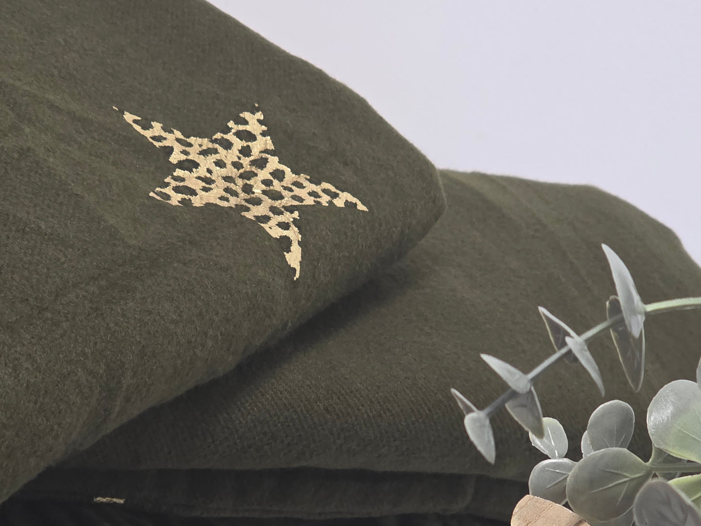 Echarpe Carrée Tendance Multiface Kaki