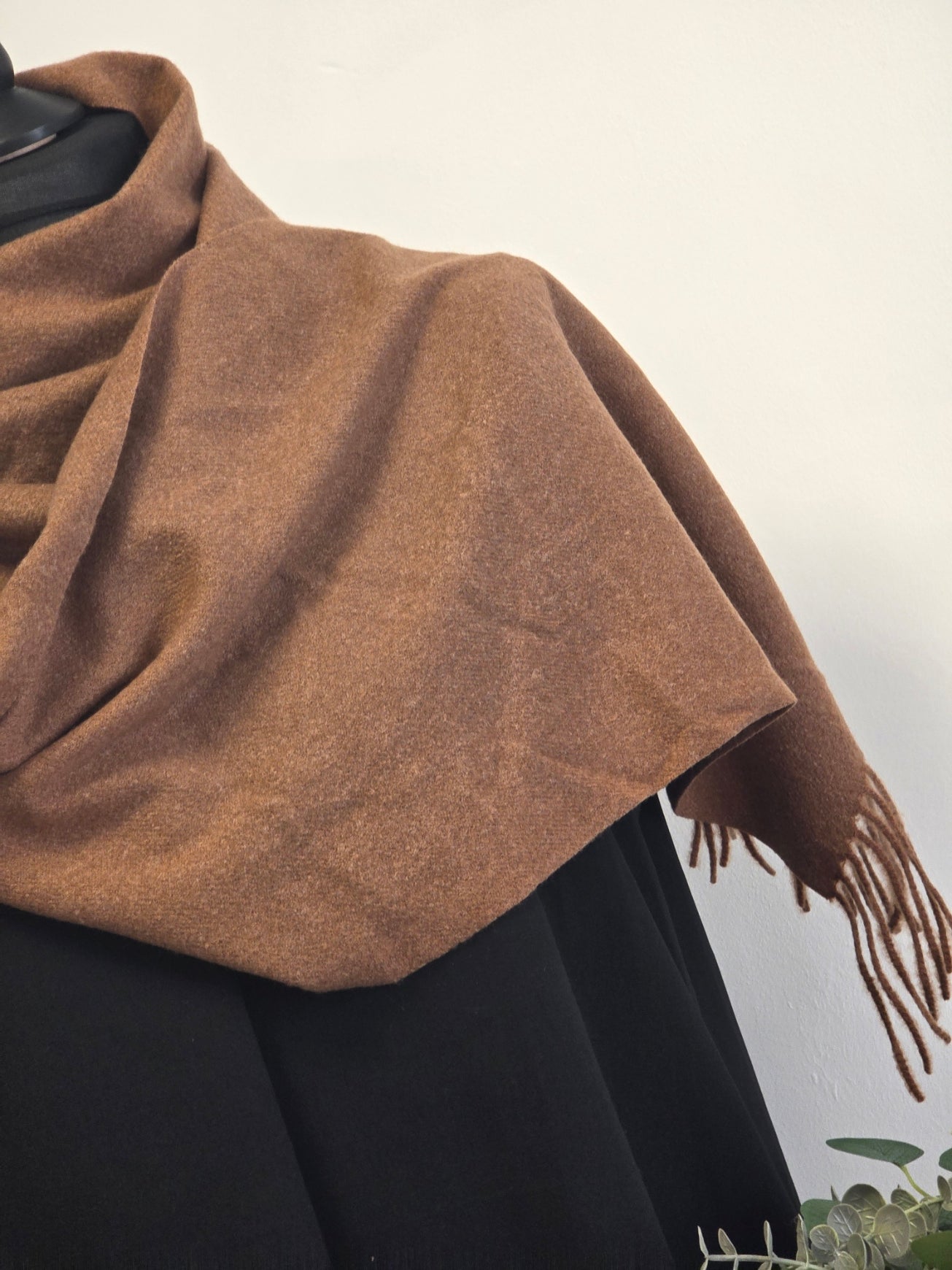 Echarpe Femme Tons Camel