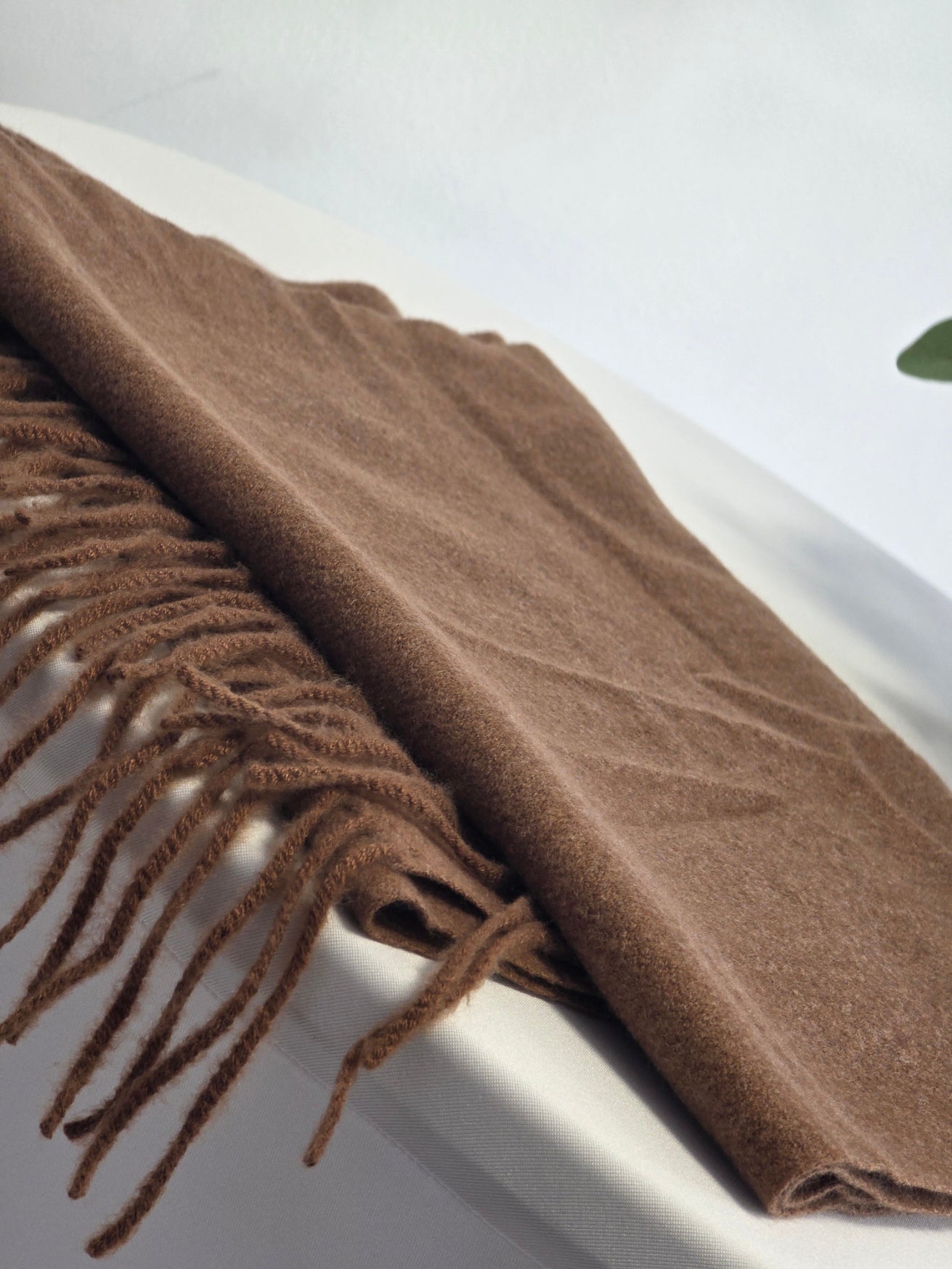 Echarpe Femme Tons Camel