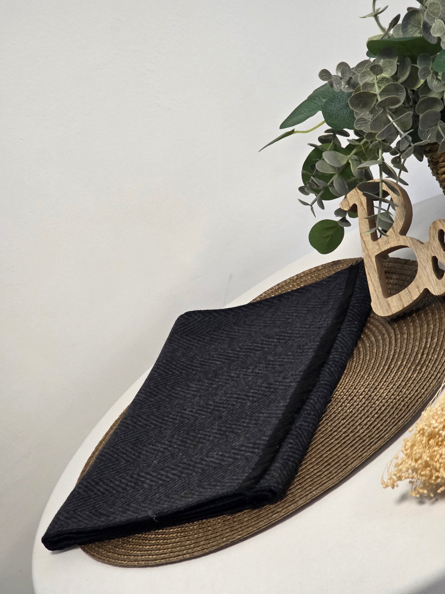 Nos Foulards Homme Tons Gris Foncé Rayé