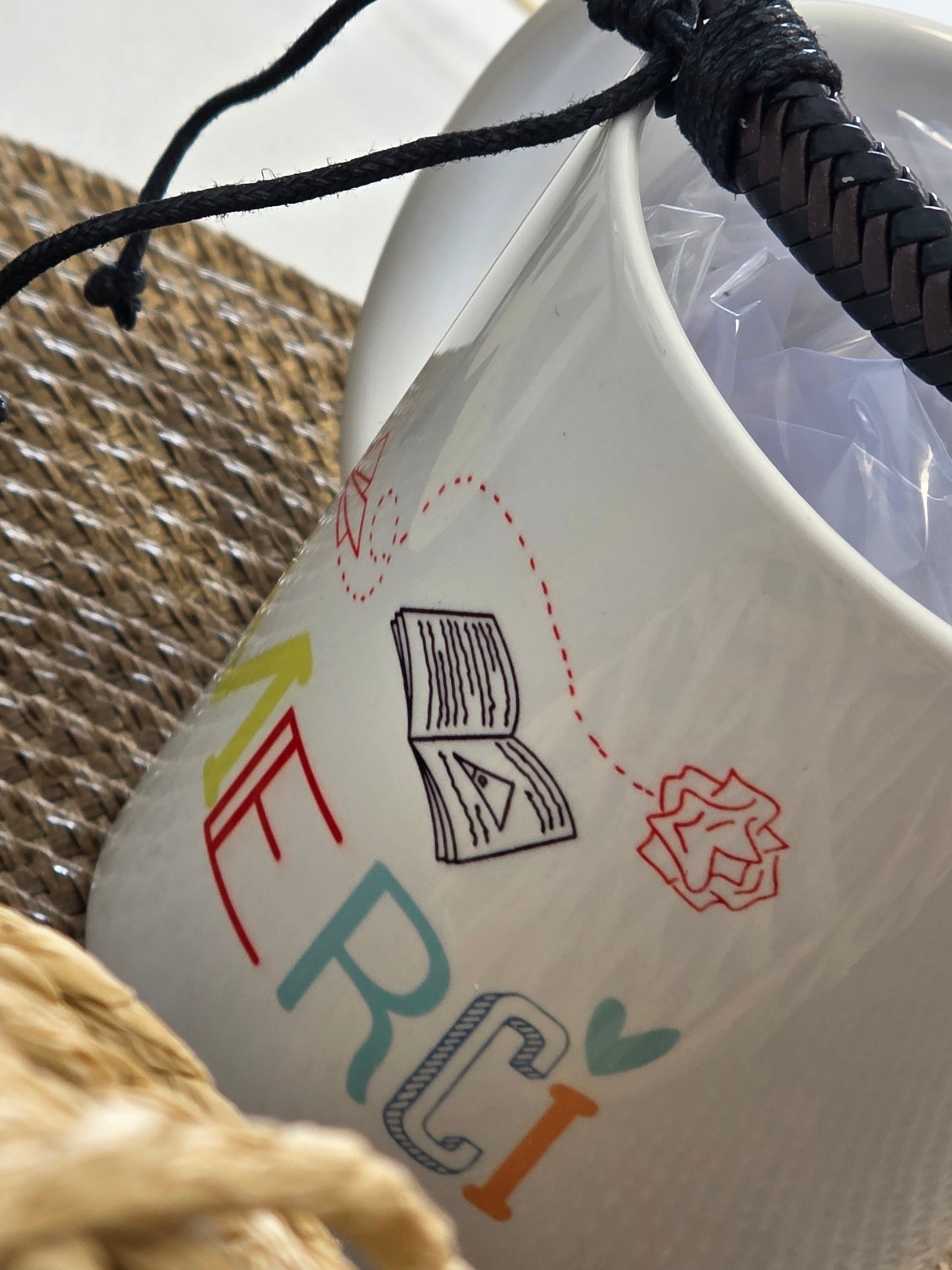 MUG MERCI MAITRE AVEC SON BRACELET