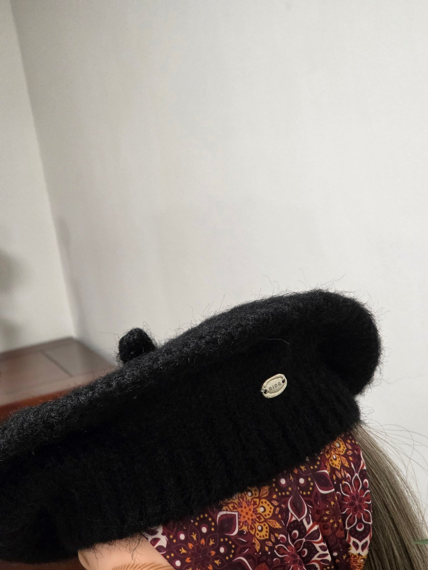 Nos Bérets en Flanelle Noir