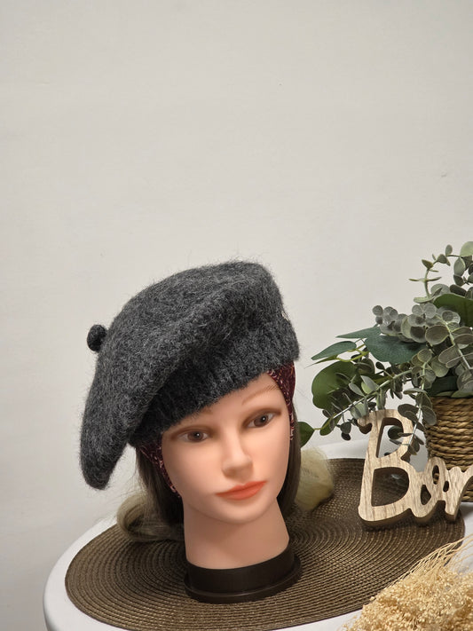 Nos Bérets en Flanelle Gris