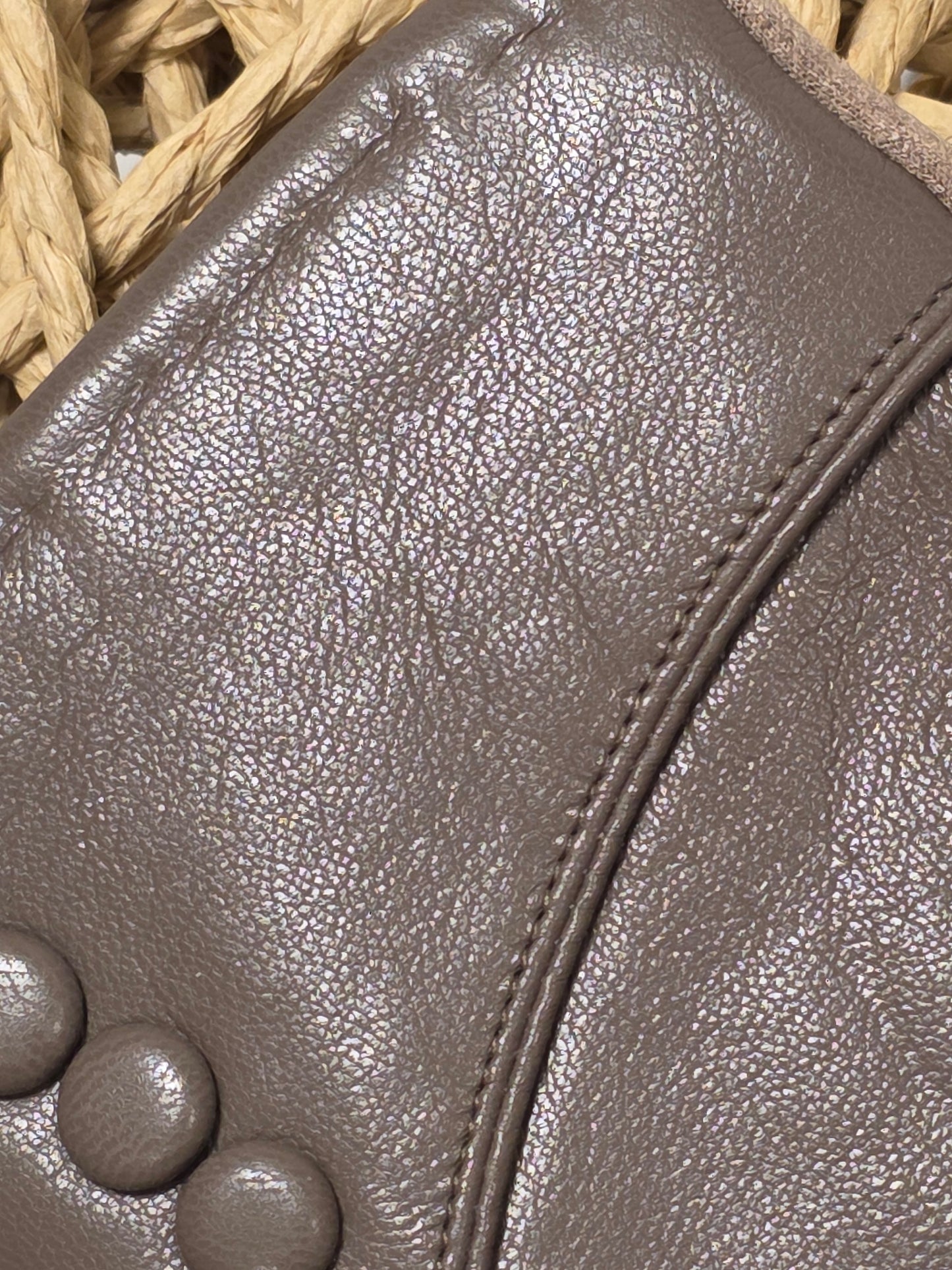 Nos Gants Tactile Femme Marron