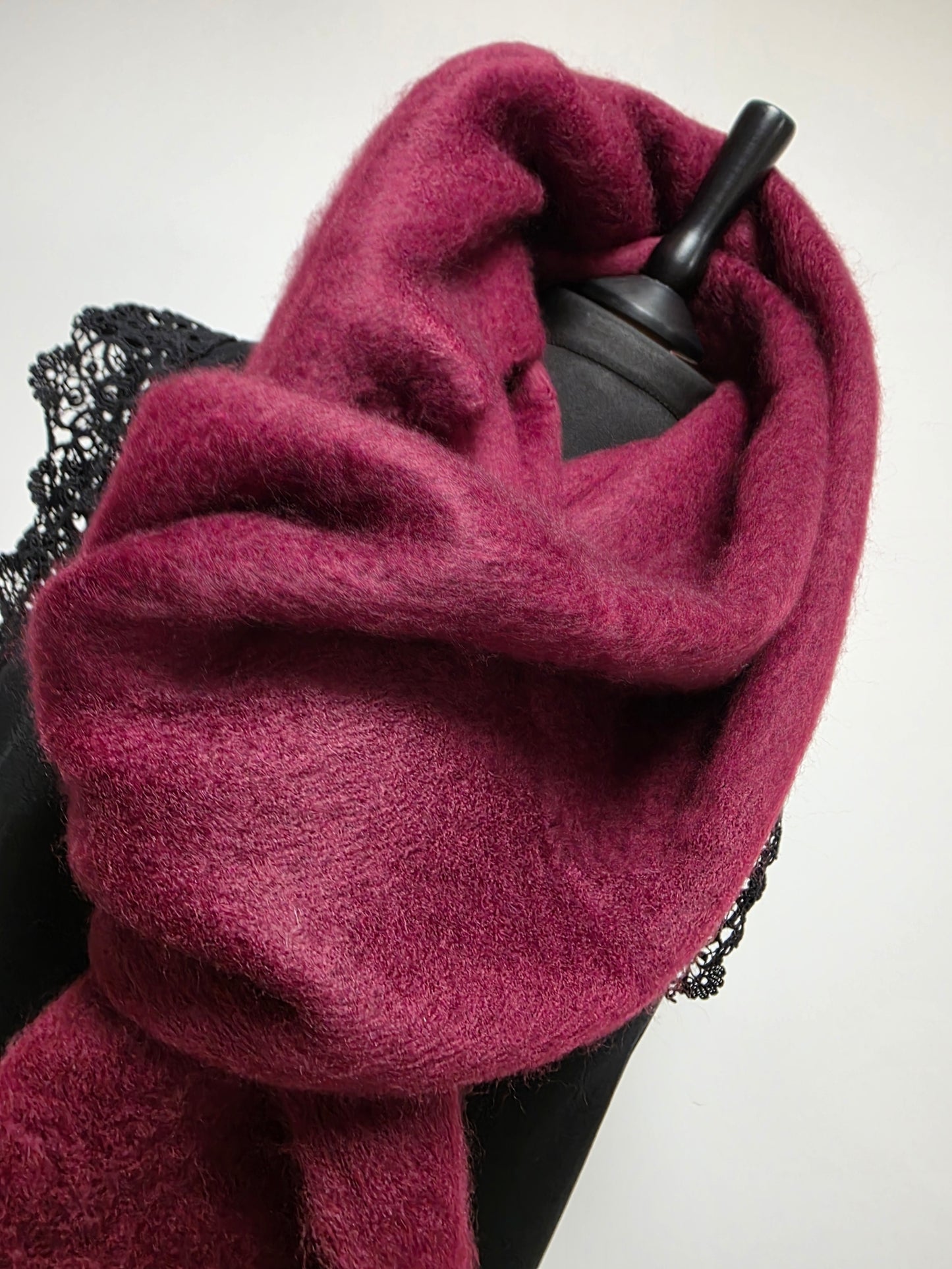 Echarpe Femme Automne Hiver Bordeaux