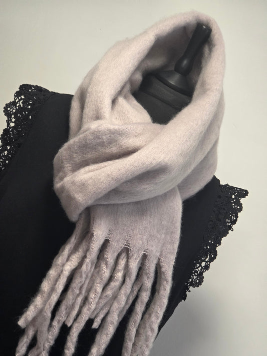 Echarpe Femme Automne Hiver Grise