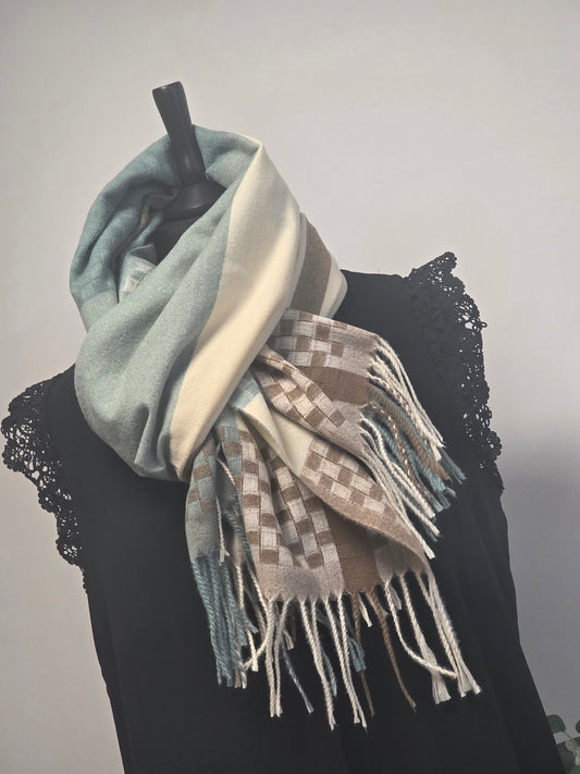 Echarpe Femme Tons Multicolore