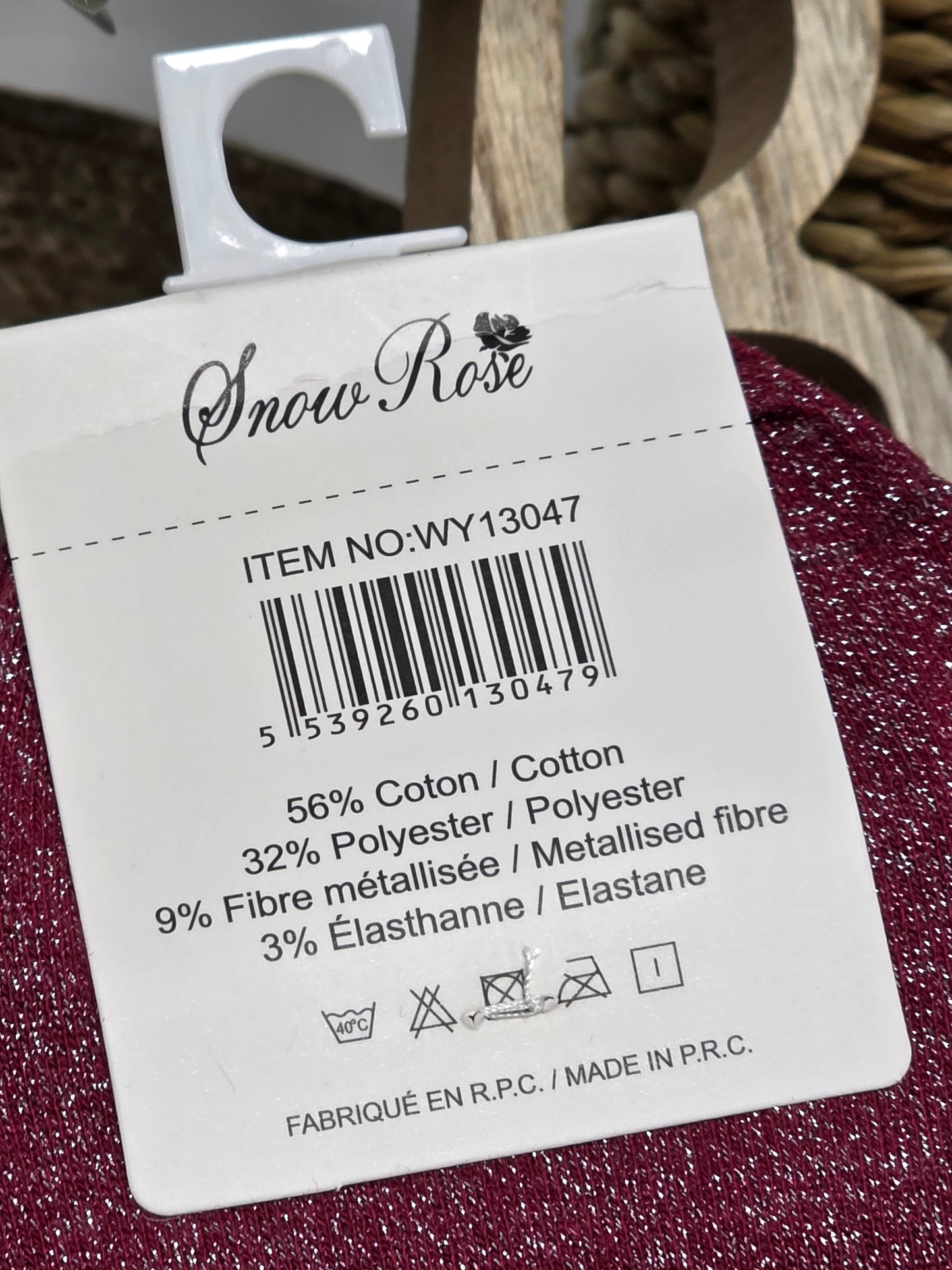 EMMERDEUSE - Chaussette à Paillette Fuchsia