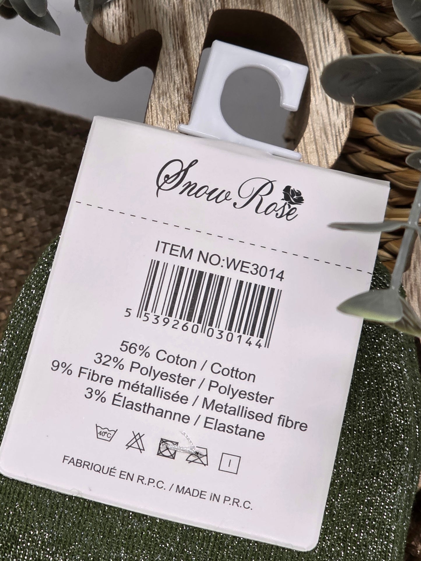 ADORABLE - Chaussette à Paillette Enfant Vert