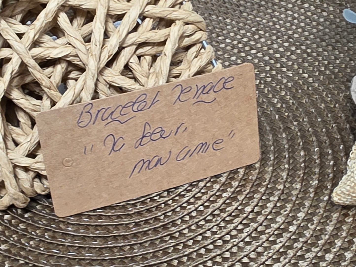 LES BRACELETS A MESSAGE " MA SOEUR, MON AMIE " Argenté