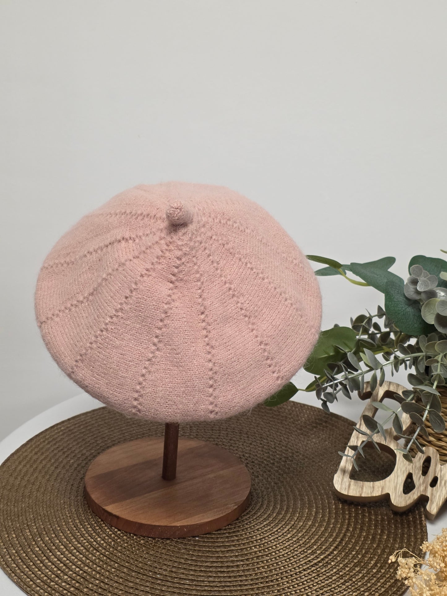 Nos Bérets en Flanelle Rose