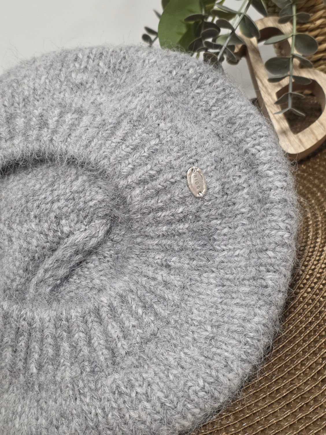 Nos Bérets en Flanelle Gris Clair