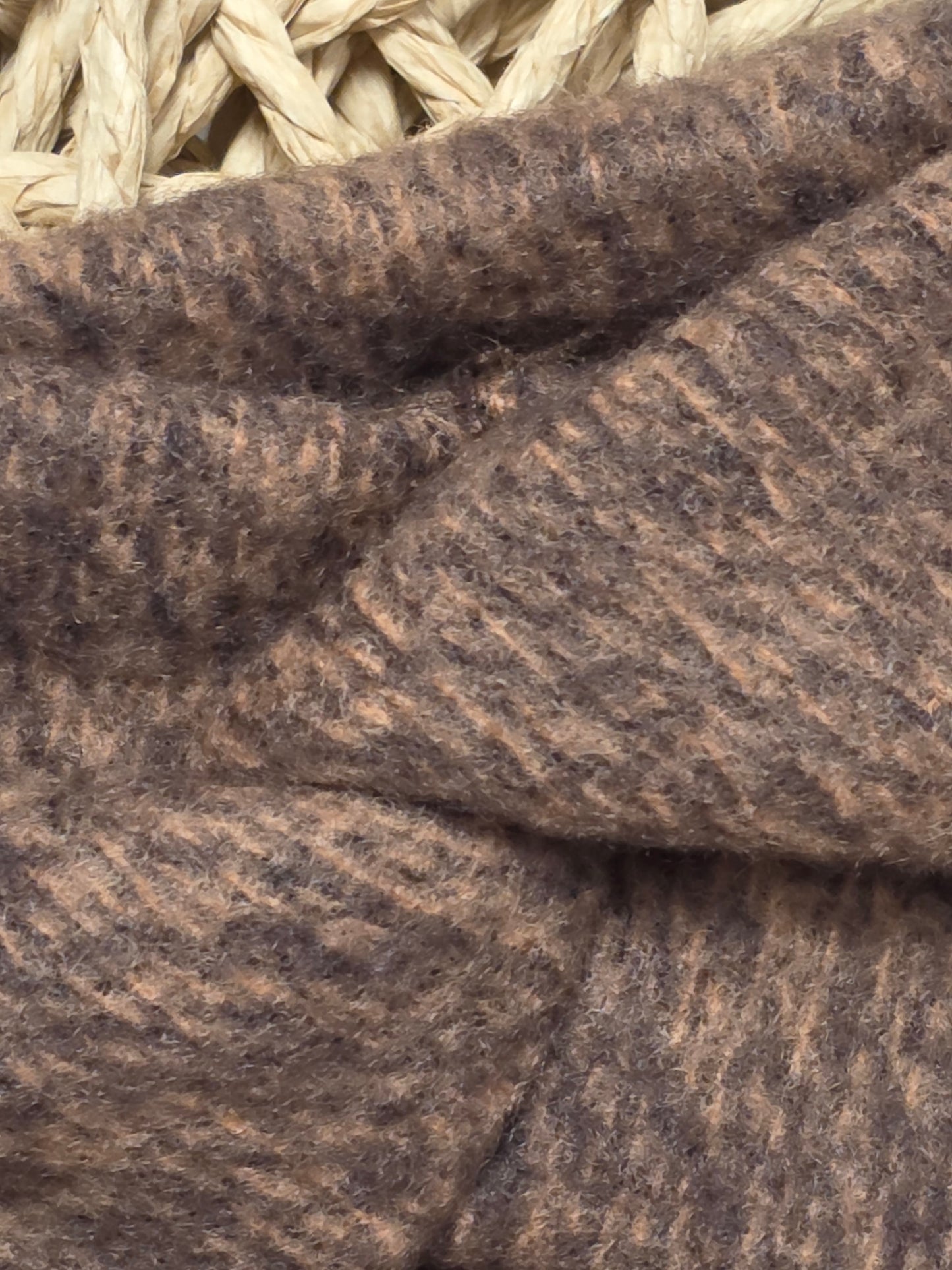 Nos Bandeaux Cache Oreille Flanelle Marron