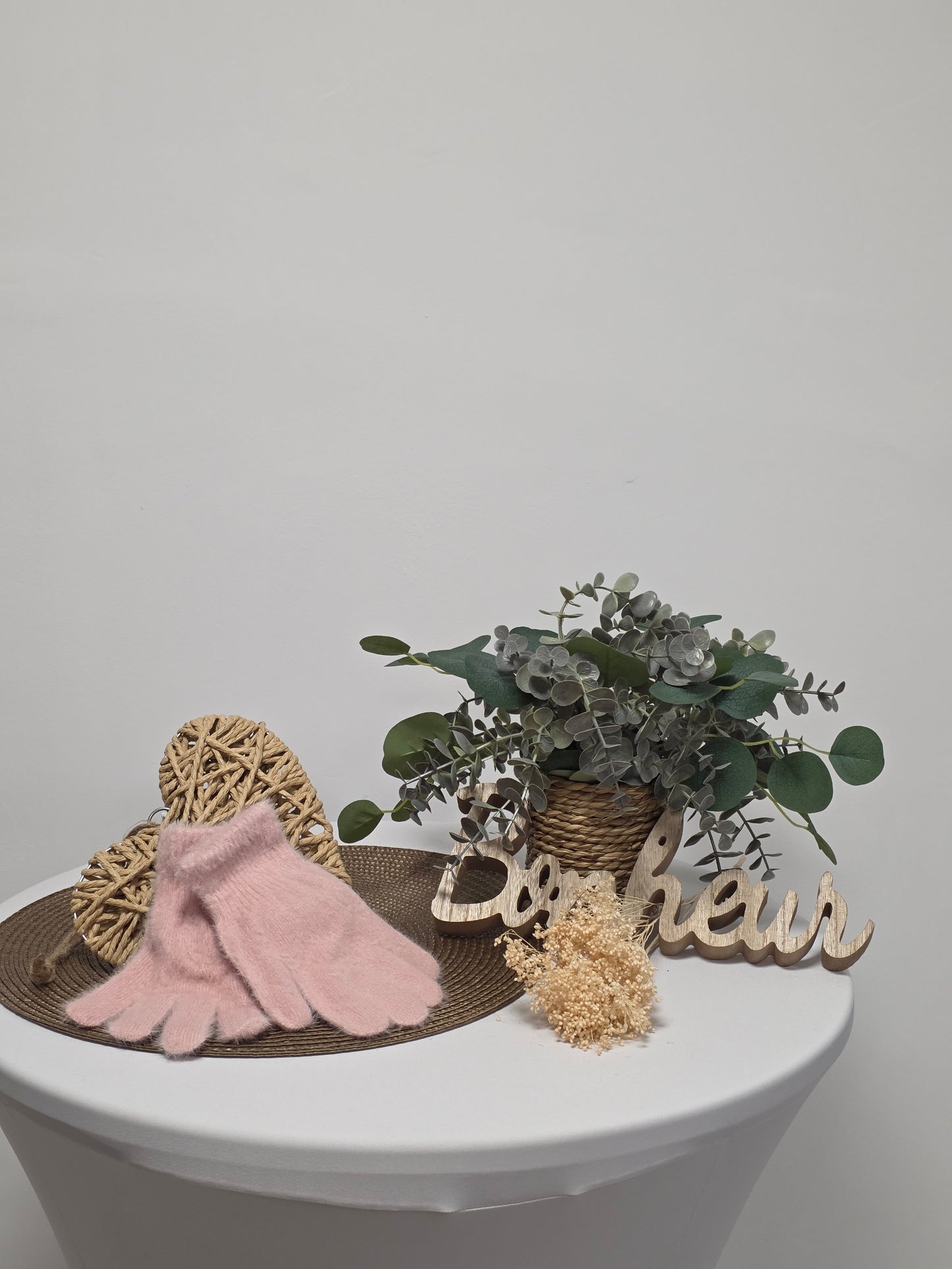 Nos Gants en Laine Femme Rose