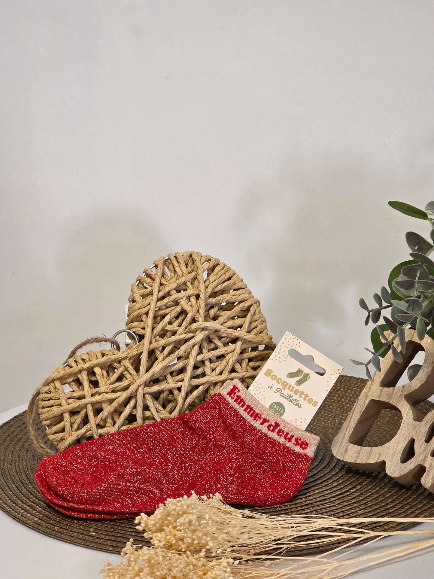 EMMERDEUSE - Socquette à Paillette