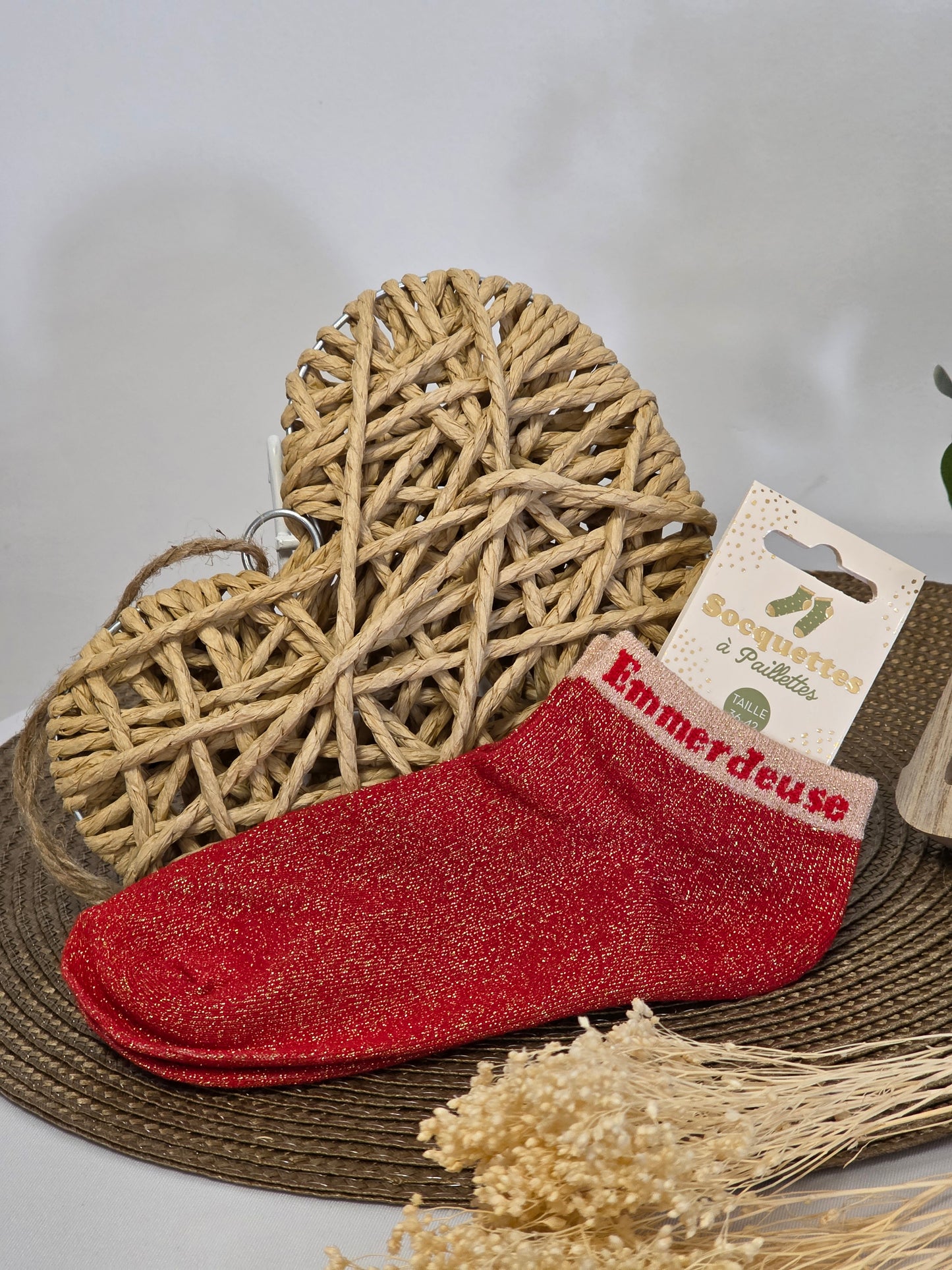 EMMERDEUSE - Socquette à Paillette