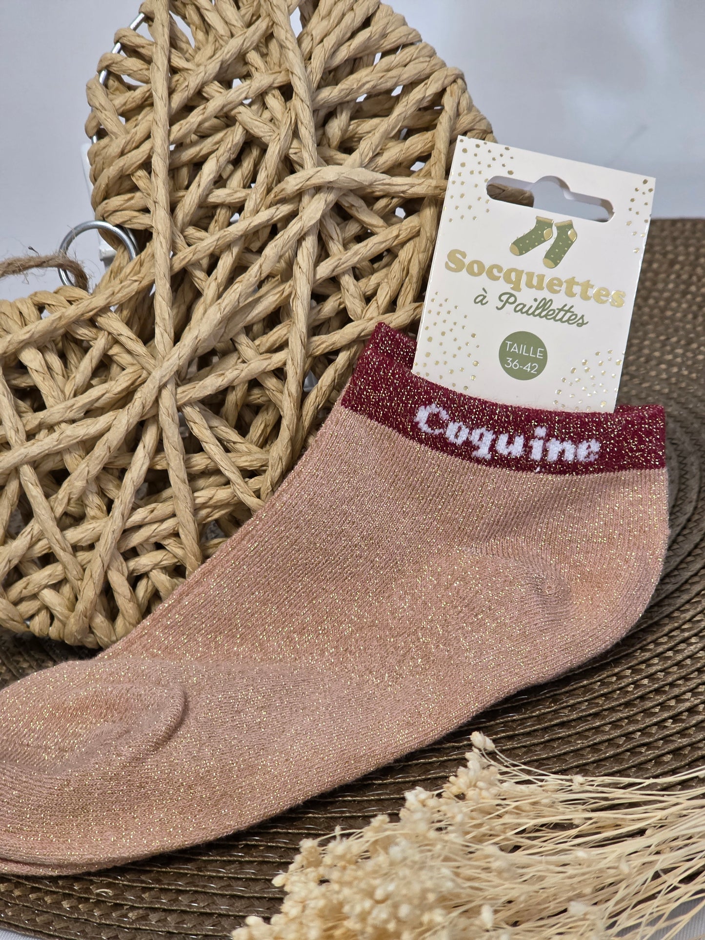 COQUINE - Socquette à Paillette