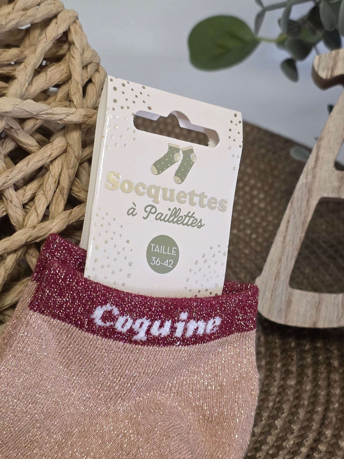 COQUINE - Socquette à Paillette