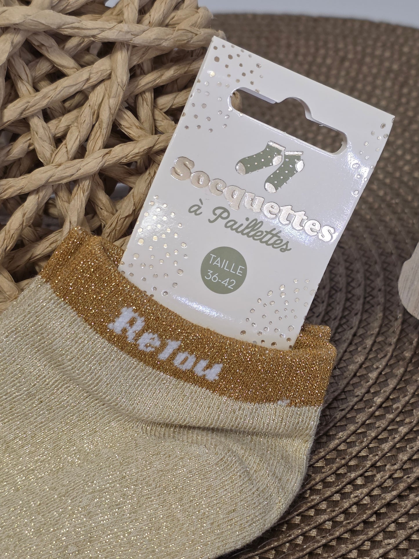 RELOU - Socquette à Paillette