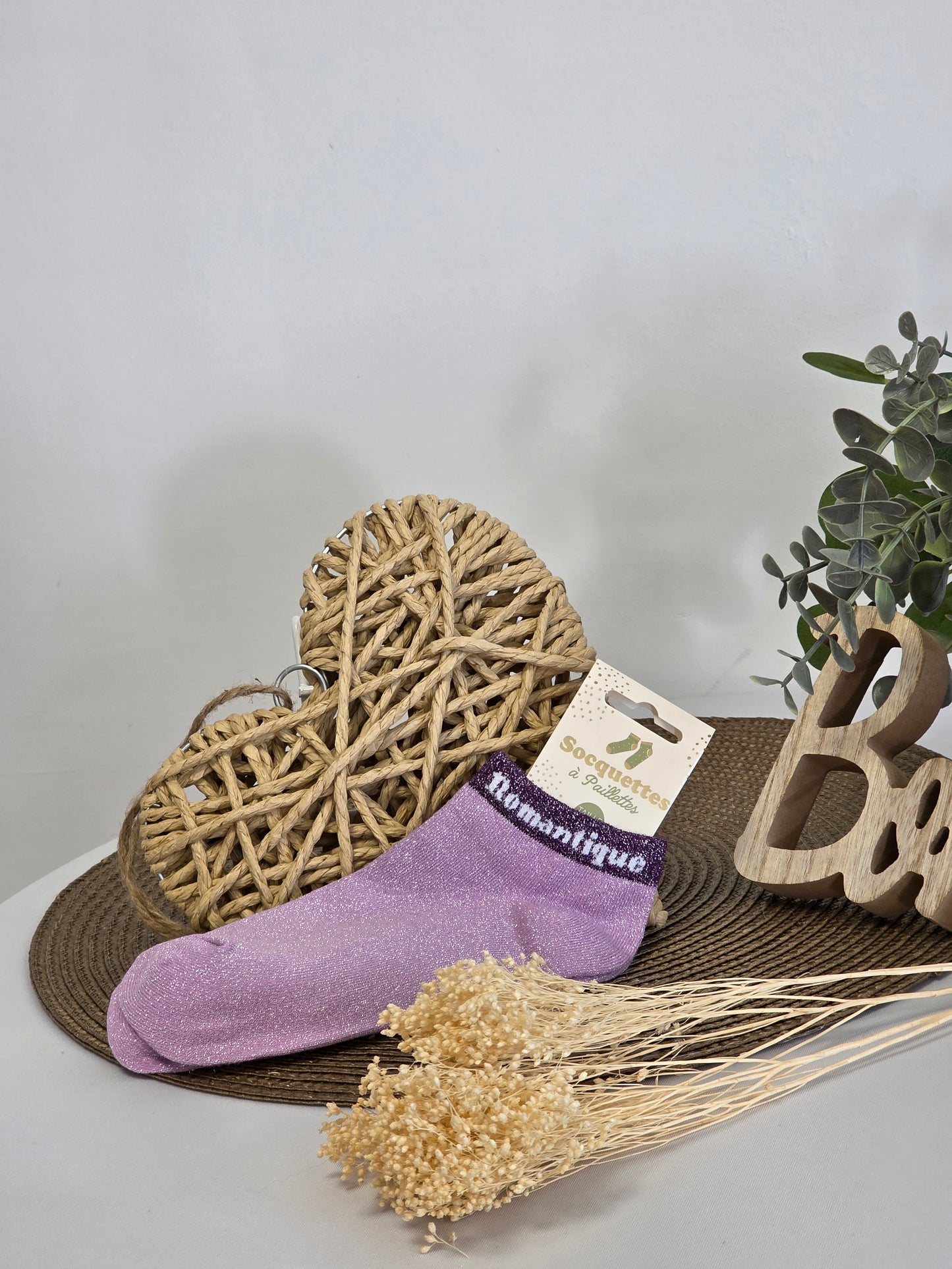 ROMANTIQUE - Socquette à Paillette