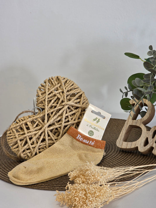 BEAUTE - Socquette à Paillette